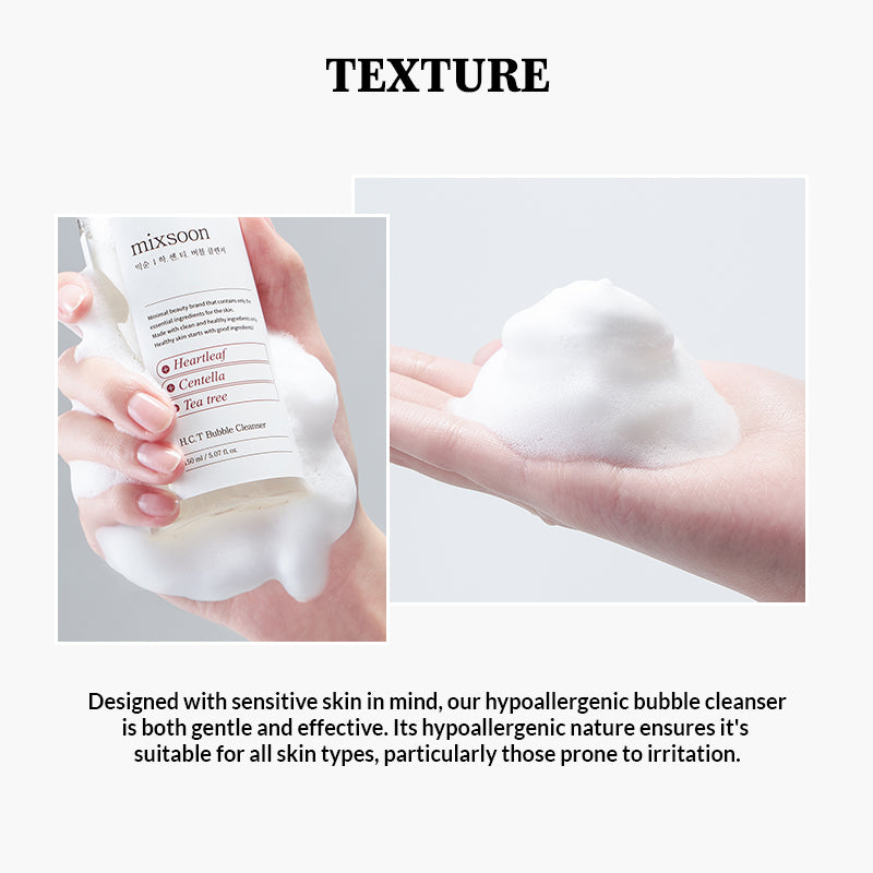 mixsoon H.C.T. Bubble Cleanser - 150ml