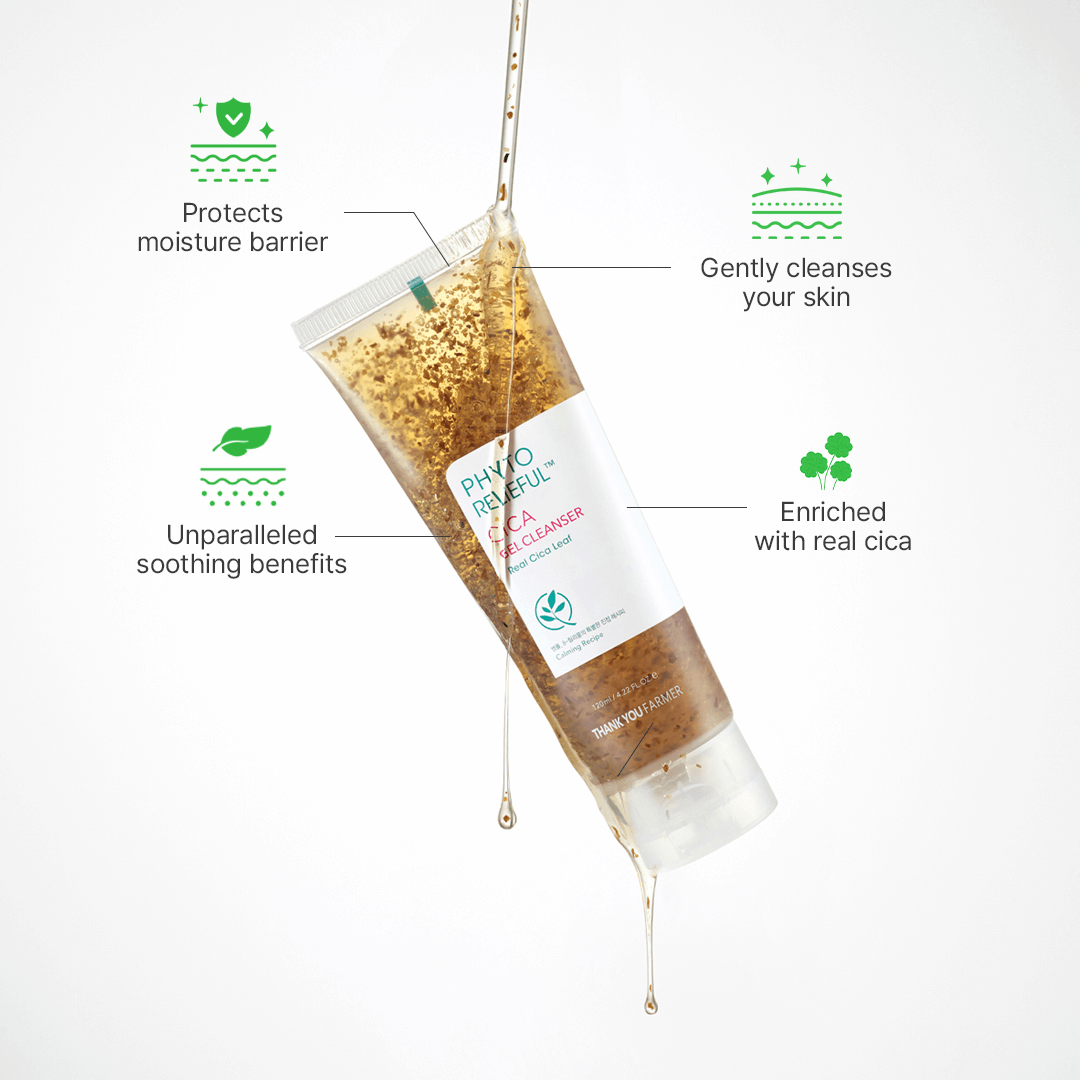 Thank You Farmer Phyto Relieful™ Cica Gel Cleanser - 120ml