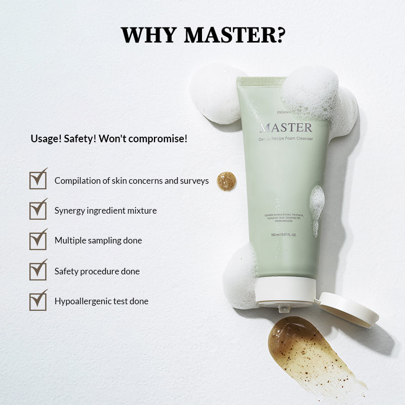 mixsoon Master Gentle Recipe Foam Cleanser - 150ml