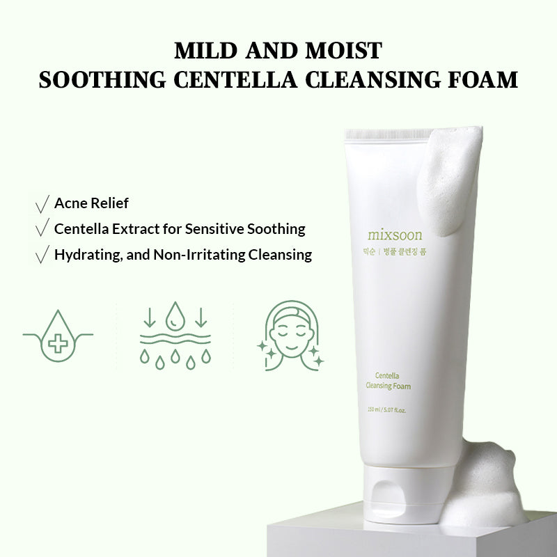 mixsoon Centella Cleansing Foam - 150ml