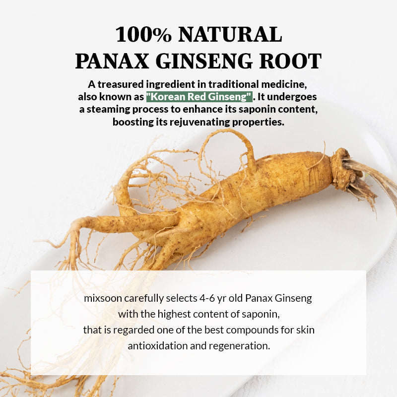 mixsoon Panax Ginseng Root Essence - 100 ml