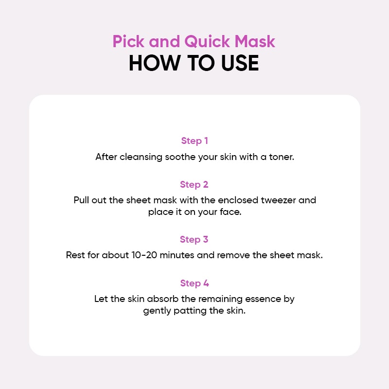 Dewytree Pick And Quick Moisture Full Mask - 30 sheets