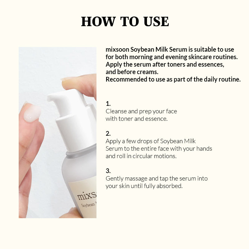 mixsoon Soybean Milk Serum - 50ml