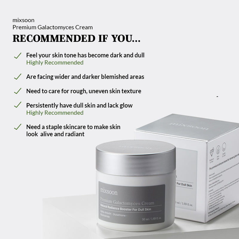 mixsoon Premium Galactomyces Cream - 50ml