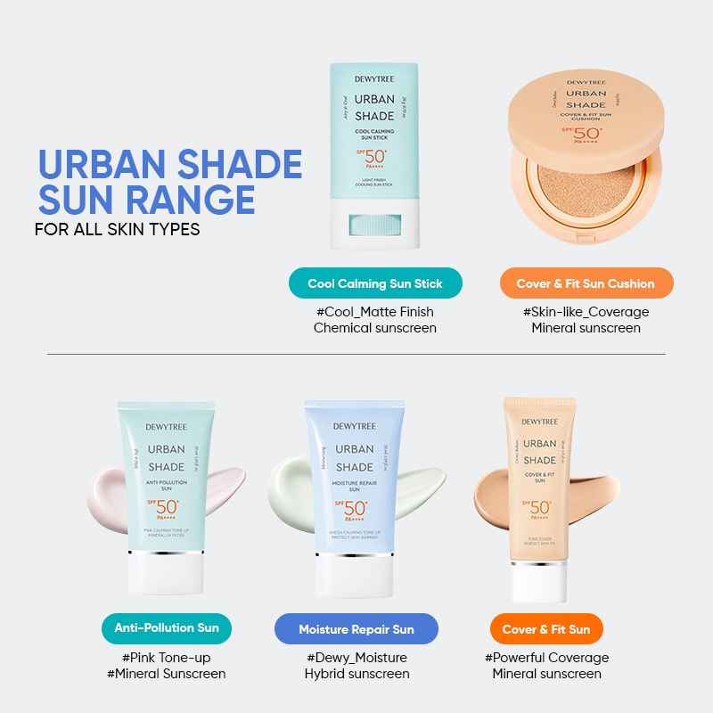 Dewytree Urban Shade Moisture Repair Sunscreen SPF 50+ PA++++