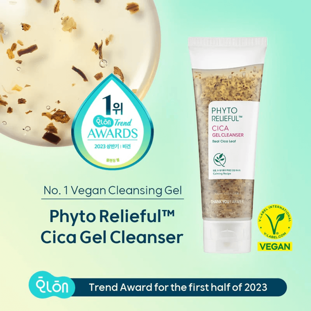 Thank You Farmer Phyto Relieful™ Cica Gel Cleanser - 120ml