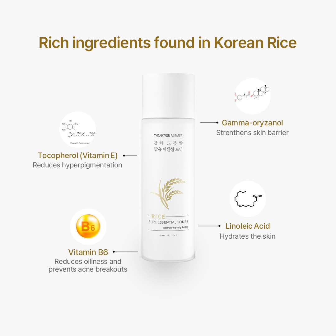 Thank You Farmer Rice Pure Essential Toner