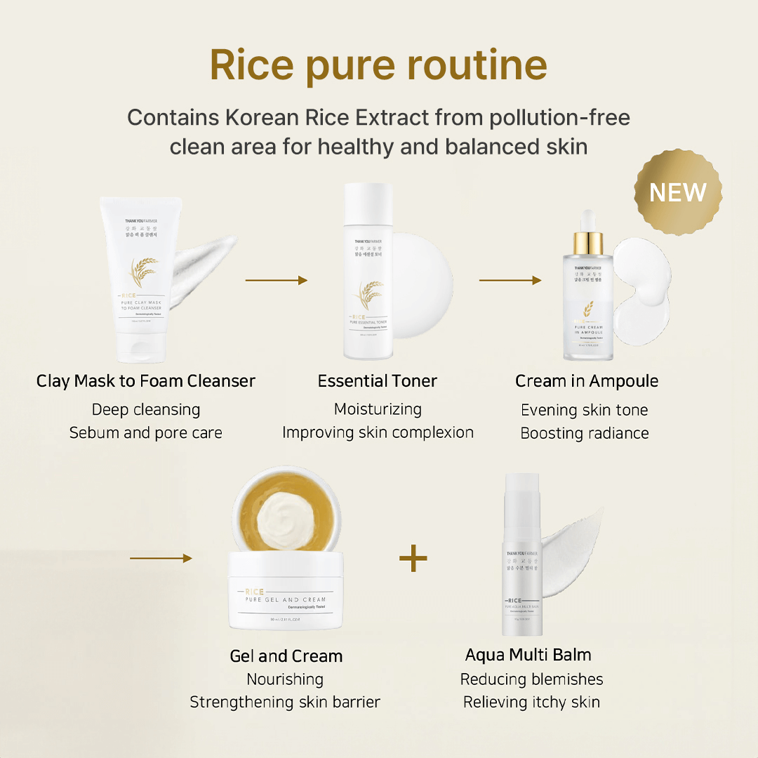 Thank You Farmer Rice Pure Essential Toner