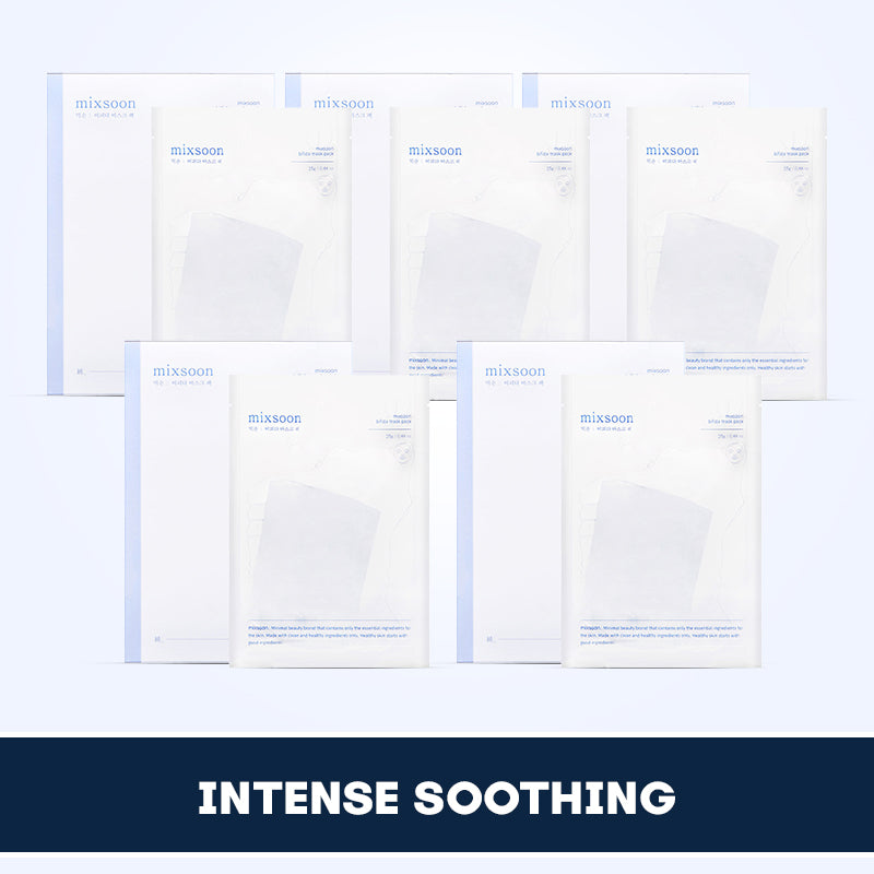 mixsoon Bifida Intense Soothing Mask Pack of 5 Combo