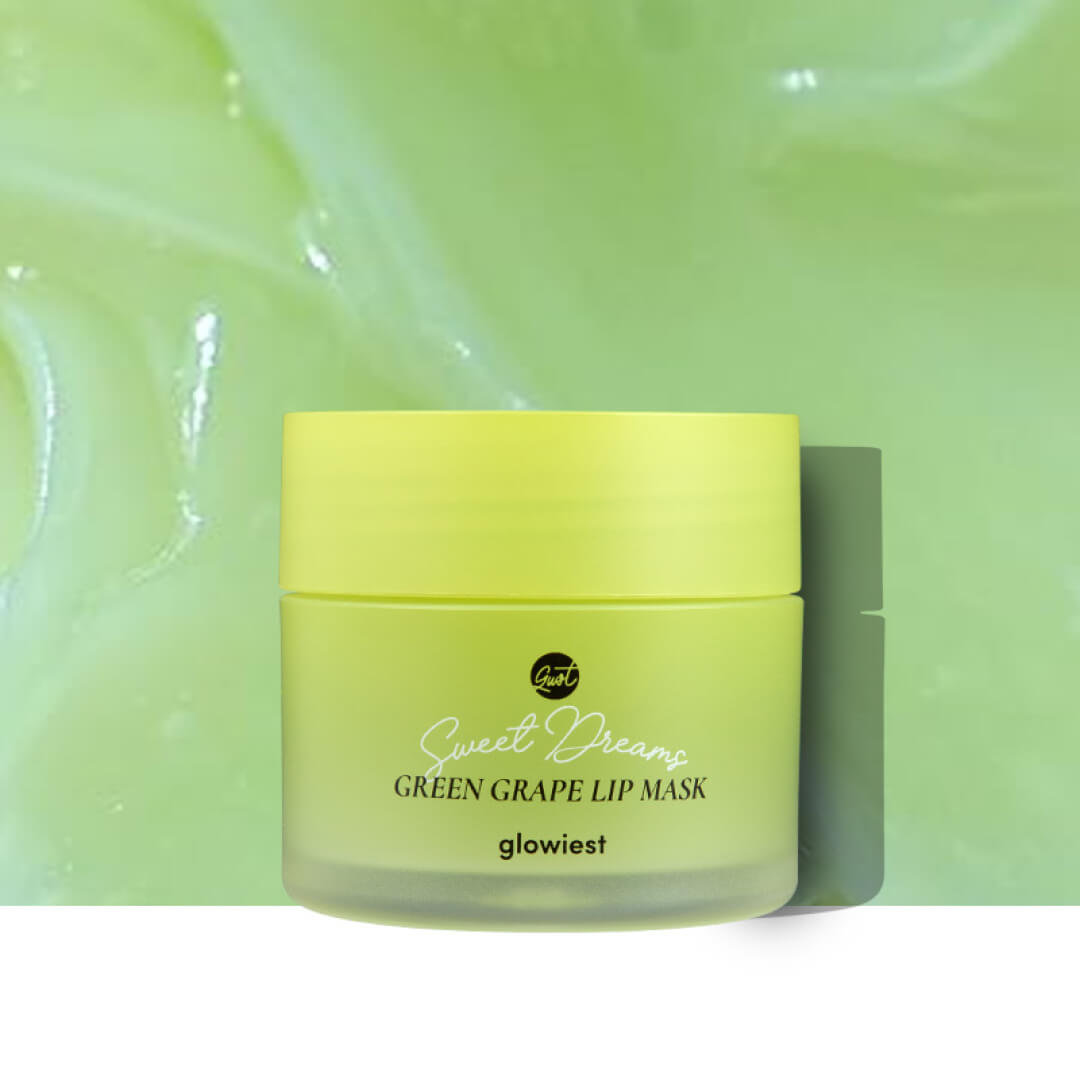 glowiest Sweet Dreams Green Grape Lip Mask