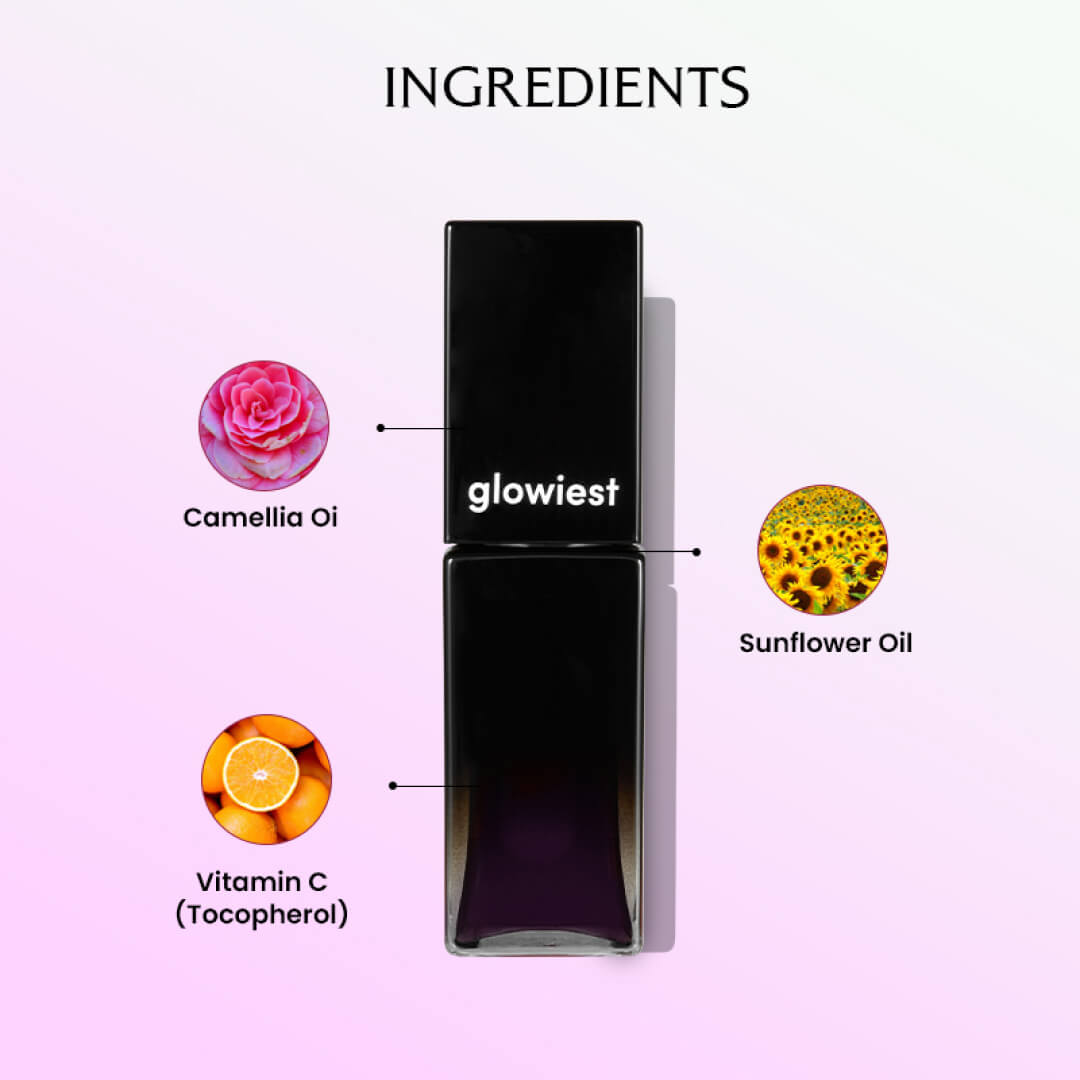 glowiest Effortless Glow Lip Oil (003 Berry) - 5ml