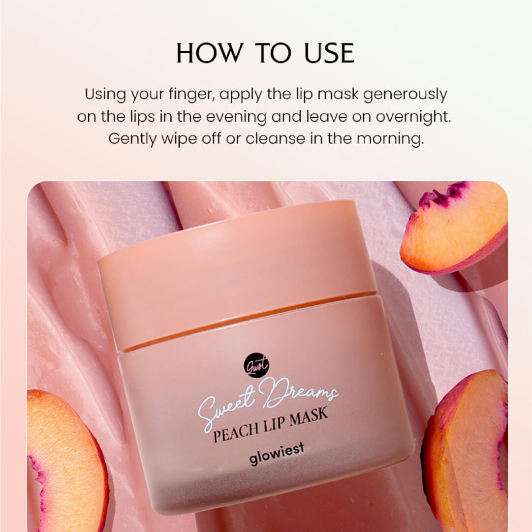 glowiest Sweet Dreams Peach Lip Mask