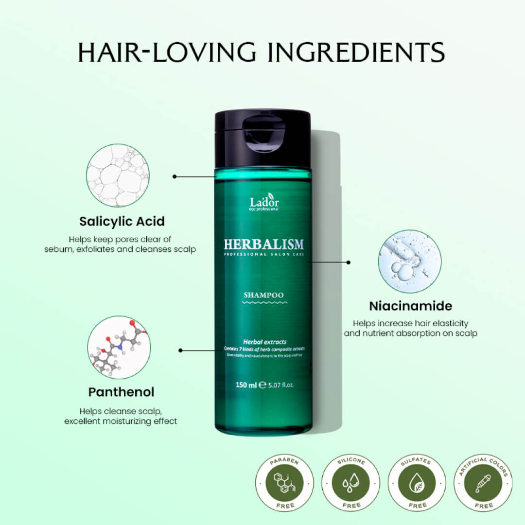 Lador Herbalism Shampoo - 150ml